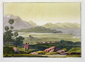 Teocalli, de Grote Tempel in Tenochtitlan, Mexico, Azteeks